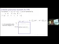 QIP2021 Limitations of the Macaulay matrix approach for using the HHL algorithm Jianqiang Li
