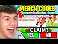 How To REDEEM MERCH DLC CODES In Roblox Pet Simulator 99