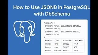 PostgreSQL JSONB Indexing for Faster Queries with DbSchema