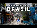 Maravilhas do Brasil Lugares Mais Incriveis do Brasil Guia de Viagem em 4K