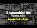 Download Lagu DISPOSABLE LIES - SUPERMAN IS DEAD KARAOKE VIDEO NO VOCAL MINUS ONE KUALITAS STUDIO