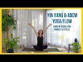 Yin yoga bij stress en voor in onrustige tijden - Yang yoga \u0026 ademhaling flow -