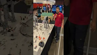 Huge LEGO Hoth Battle by Jonathan Wagner #starwars #lego