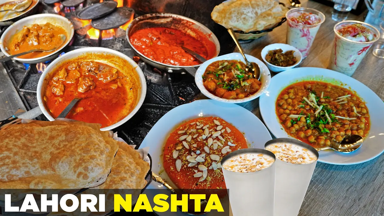 Best Lahori Nashta   Sea to Sky Highway   Paye, Nihari, Lassi, Halwa Puri   Pakistani Street Food