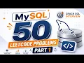 LeetCode SQL 50 Sheet Solve First 10 SQL Problems MySQL Interview Questions Part 1