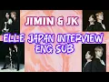 JIMIN\u0026JUNGKOOK GQ Japan Q\u0026A INTERVIEW “ARE YOU SURE?!”with Englishsubtitles#areyousure2#jikook#japan
