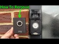 How To Remove Ring Door Bell