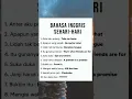 Download Lagu bahasa inggris sehari-hari
