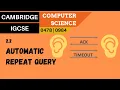23 CAMBRIDGE IGCSE 0478-0984 2 2 Automatic Repeat Query ARQ
