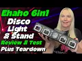 Download Lagu Ehaho 6 in1 DJ Disco Light With Stand - Review, Test \u0026 Teardown!