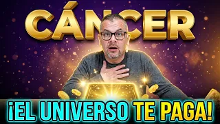 CÁNCER ♋ CUANDO DEJÁS DE DUDAR, EL UNIVERSO TE PAGA LO QUE TE DEBE