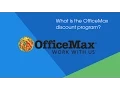 OfficeMax Tutorial