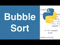 Bubble Sort Python Example