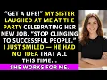 Lagu My Sister Mocked Me At Her Party—Then Found Out She’S Been Working For Me This Whole Time.