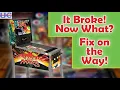 My Attack from Mars Arcade1up Pinball Died New PCB On The Way Diagnostic Mode Explained