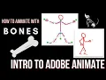 Bone Tool 9-Intro to Adobe Animate Stick Figure