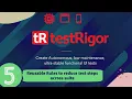 Part 5 - Reusable Rules of testRigor to reuse test steps across scenarios AI Powered automation