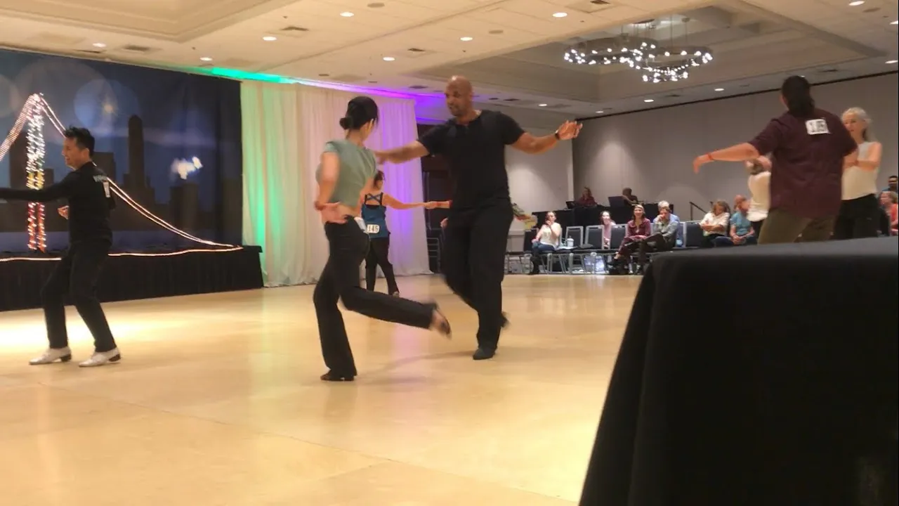 Advanced J&J 2nd Place, South Bay Dance Fling 2022 - Will Hughes & Helen Zhou