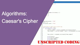 Simple Caesar s Cipher in Python Unscripted Coding