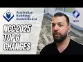 NCC 2025 Top 6 Changes for Waterproofing public comment draft