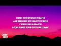 Alexander Stewart - ​​i wish you cheated (Lyrics)
