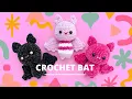 Crochet Bat Step-By-Step Tutorial
