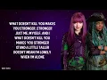 Dove Cameron, China Anne McClain   Stronger LYRICS Descendants 3 Under The Sea 1