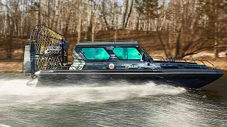 Newest airboat The North with engine from Camaro
