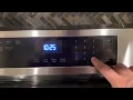 How to Change the Clock Time on your Samsung Stove