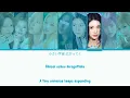 Heart2heart-"Iconic heart"//You as a member//karaoke//(9 member ver.)Color coded lyrics