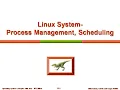 Linux System - Process Management Scheduling