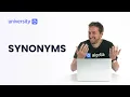 Synonyms - Build 201