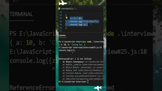 Variable Scope in JavaScript Telugu JS Interview Questions