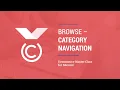 020 Browse - Category Navigation