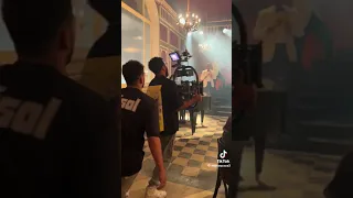 كواليس أغنيه لولاش لأحمد حاتم من مسلسل عمر افندي 