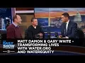 Video di Matt Damon & Gary White - Transforming Lives with Water.org and WaterEquity | The Daily Show