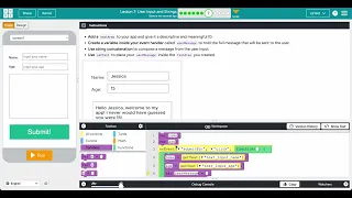 Code org Event-Driven Programming Lesson 7