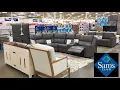 SAM S CLUB FURNITURE SOFAS COUCHES ARMCHAIRS COFFEE TABLES SHOP WITH ME SHOPPING STORE WALK THROUGH