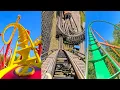 Every Roller Coaster At Six Flags Great Adventure Front Seat Onride POV Project Purple Interview