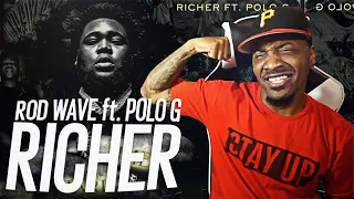 why they snap like this rod wave richer ft polo g reaction