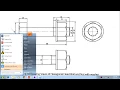 Modeling and Assembly of Hexagonal head Bolt and Nut using Solid Edge ST5