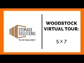 5x7 Storage Unit Virtual Tour