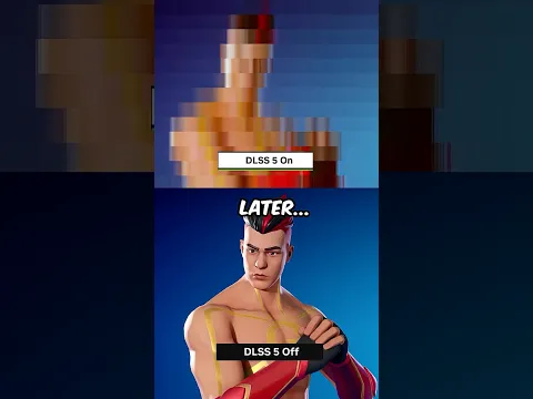 Fortnite con DLSS 5 activado 😱 TheGrefg Realista?