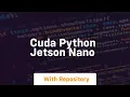 cuda python jetson nano