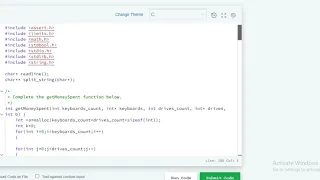 Electronics Shop hackerrank solution