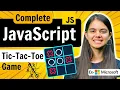 Lecture 9 Tic Tac Toe Game in JavaScript JS Project JavaScript Full Course