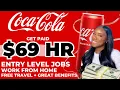 EARN 2 COCA-COLA WORK FROM HOME JOBS HIGH PAYING REMOTE JOBS