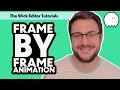 The Wick Editor Tutorial Frame by frame stickman animation FREE LESSON