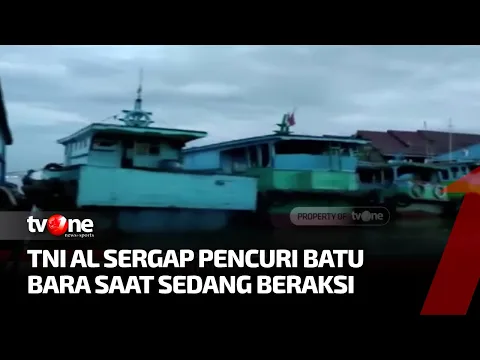 8 Kapal Pencuri Batu Bara Disergap TNI AL