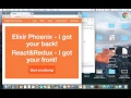 React Redux Registration and Chat system with Elixir Phoenix - Part 1